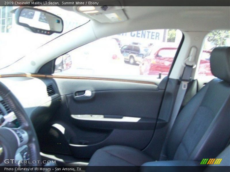 Summit White / Ebony 2009 Chevrolet Malibu LT Sedan