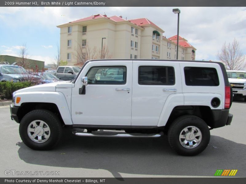 Birch White / Light Cashmere/Ebony 2009 Hummer H3