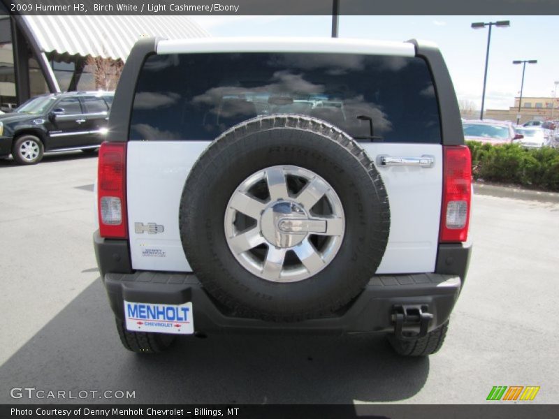 Birch White / Light Cashmere/Ebony 2009 Hummer H3