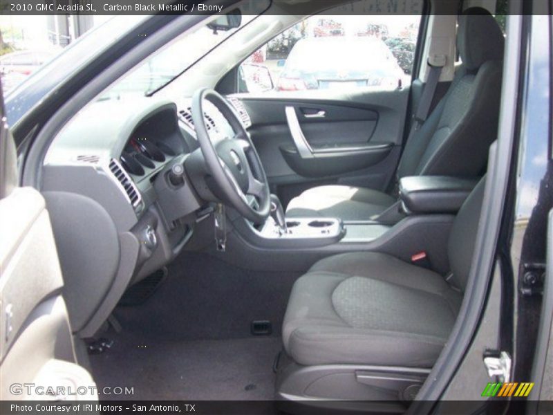 Carbon Black Metallic / Ebony 2010 GMC Acadia SL