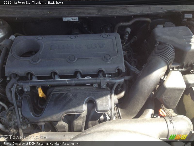 Titanium / Black Sport 2010 Kia Forte SX