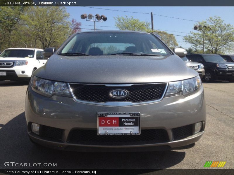 Titanium / Black Sport 2010 Kia Forte SX