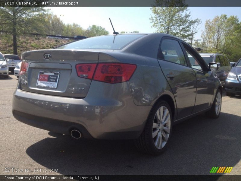 Titanium / Black Sport 2010 Kia Forte SX