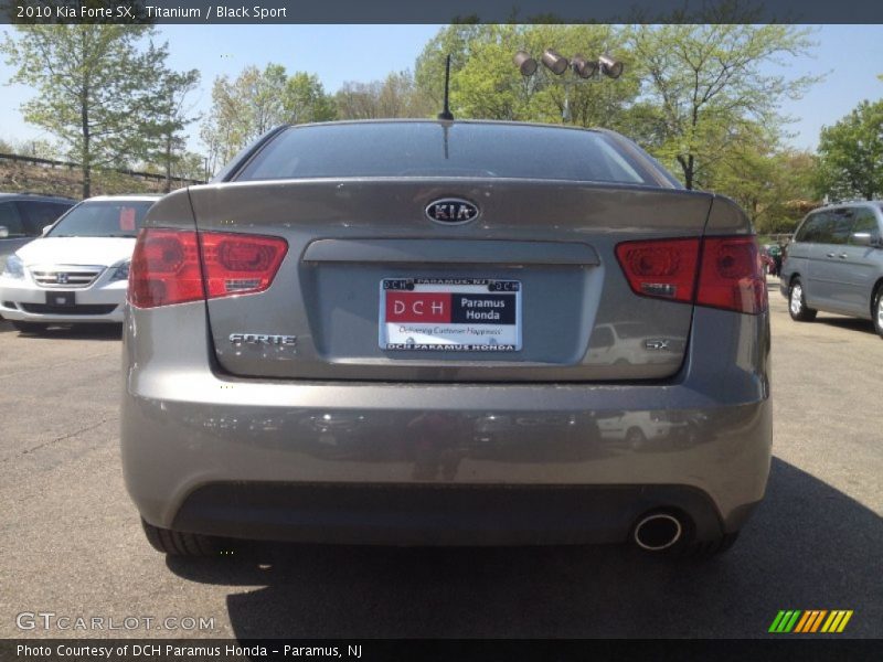 Titanium / Black Sport 2010 Kia Forte SX