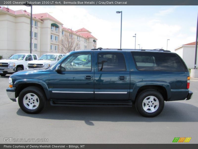 Bermuda Blue Metallic / Gray/Dark Charcoal 2005 Chevrolet Suburban 1500 LT 4x4