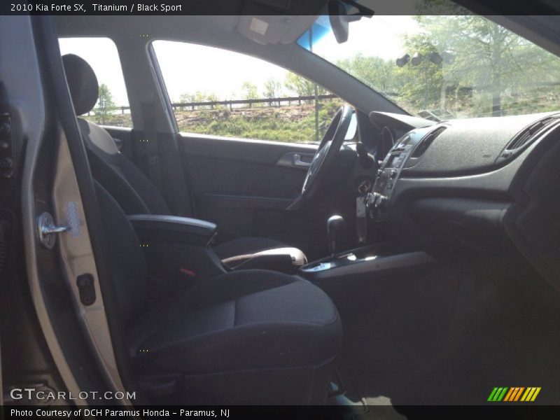 Titanium / Black Sport 2010 Kia Forte SX