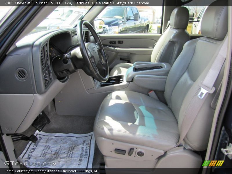 Bermuda Blue Metallic / Gray/Dark Charcoal 2005 Chevrolet Suburban 1500 LT 4x4
