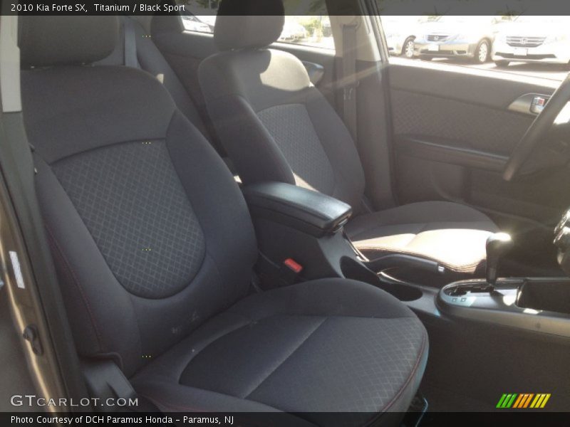 Titanium / Black Sport 2010 Kia Forte SX