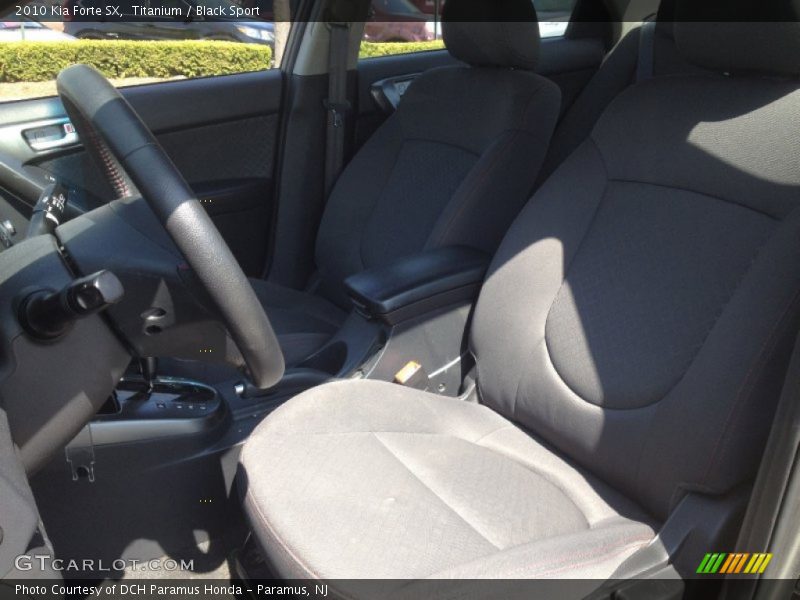 Titanium / Black Sport 2010 Kia Forte SX