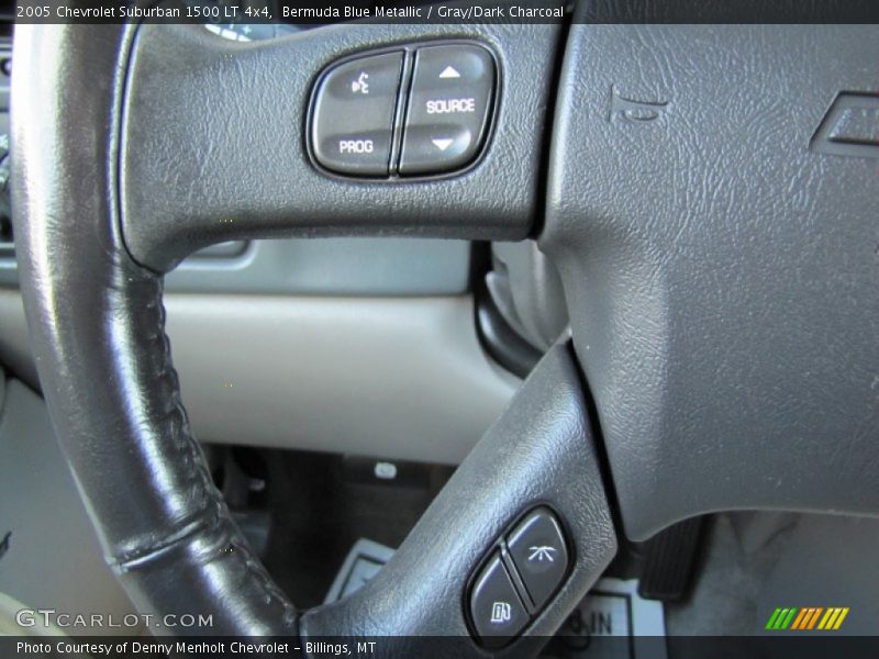 Bermuda Blue Metallic / Gray/Dark Charcoal 2005 Chevrolet Suburban 1500 LT 4x4