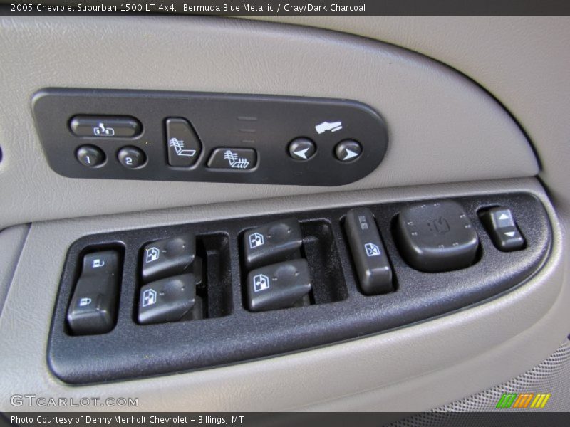 Bermuda Blue Metallic / Gray/Dark Charcoal 2005 Chevrolet Suburban 1500 LT 4x4