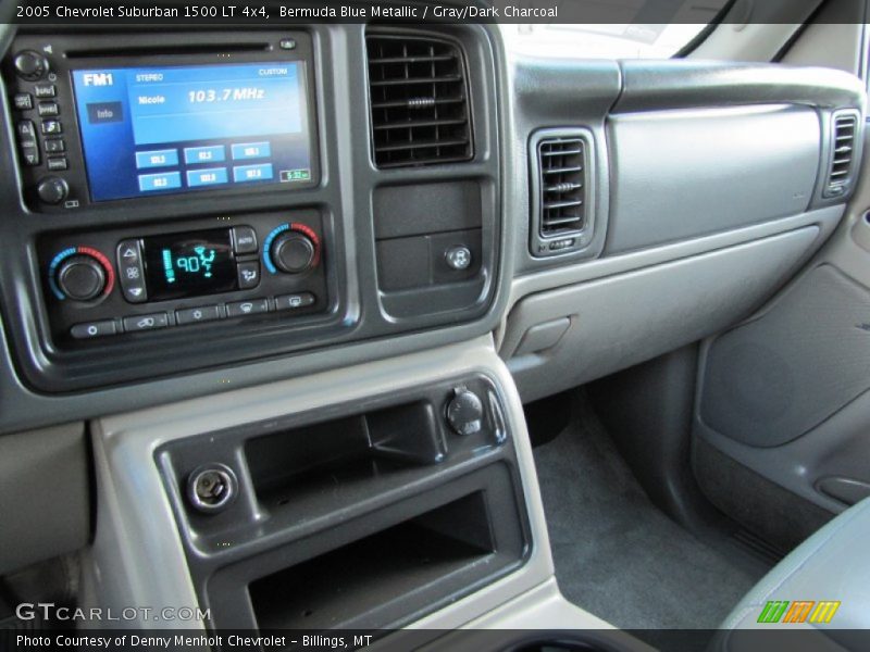 Bermuda Blue Metallic / Gray/Dark Charcoal 2005 Chevrolet Suburban 1500 LT 4x4