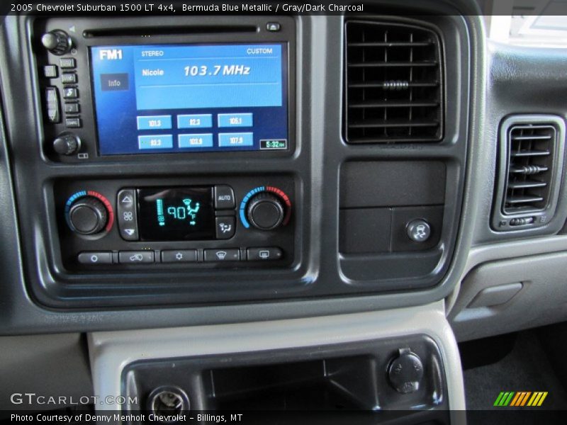 Bermuda Blue Metallic / Gray/Dark Charcoal 2005 Chevrolet Suburban 1500 LT 4x4