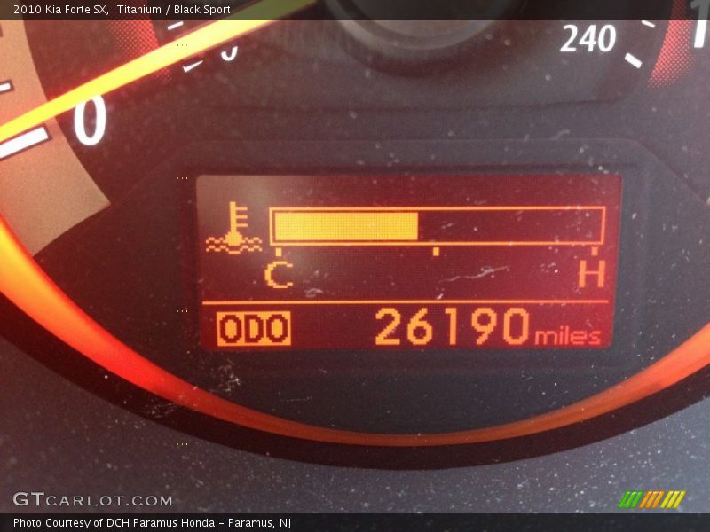 Titanium / Black Sport 2010 Kia Forte SX