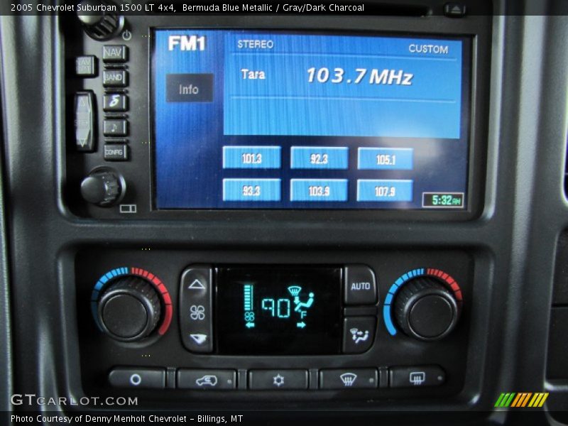 Bermuda Blue Metallic / Gray/Dark Charcoal 2005 Chevrolet Suburban 1500 LT 4x4