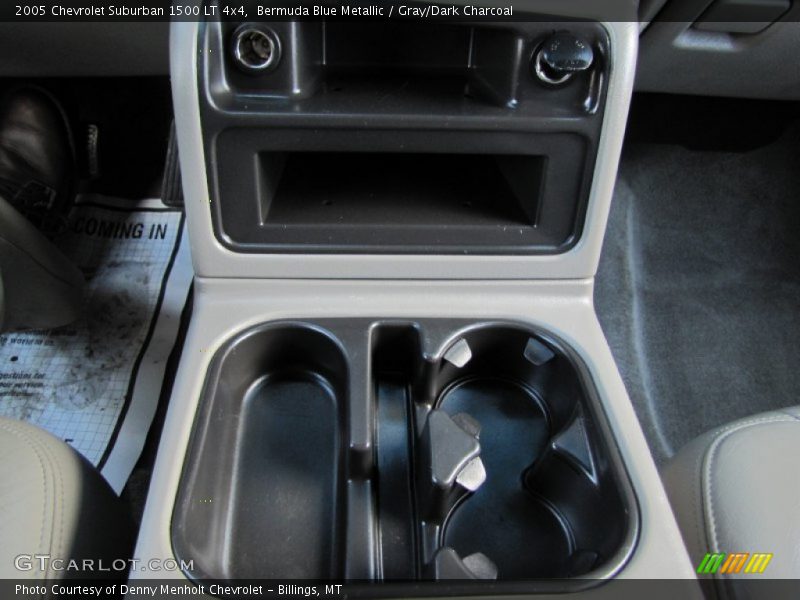 Bermuda Blue Metallic / Gray/Dark Charcoal 2005 Chevrolet Suburban 1500 LT 4x4