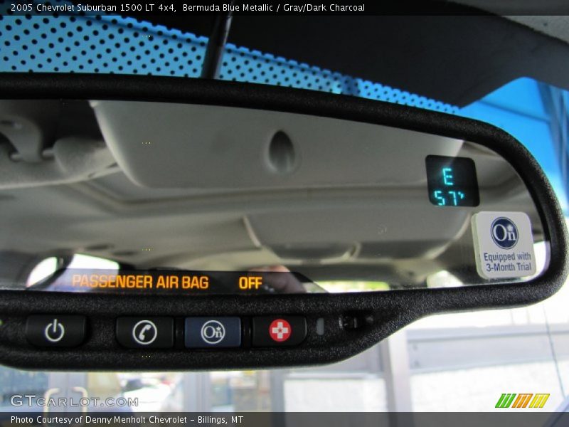 Bermuda Blue Metallic / Gray/Dark Charcoal 2005 Chevrolet Suburban 1500 LT 4x4