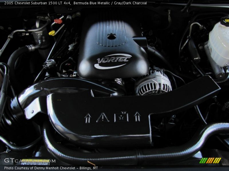 Bermuda Blue Metallic / Gray/Dark Charcoal 2005 Chevrolet Suburban 1500 LT 4x4