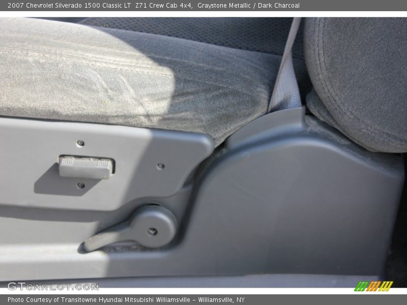 Graystone Metallic / Dark Charcoal 2007 Chevrolet Silverado 1500 Classic LT  Z71 Crew Cab 4x4