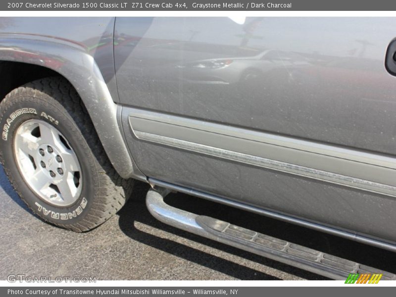 Graystone Metallic / Dark Charcoal 2007 Chevrolet Silverado 1500 Classic LT  Z71 Crew Cab 4x4