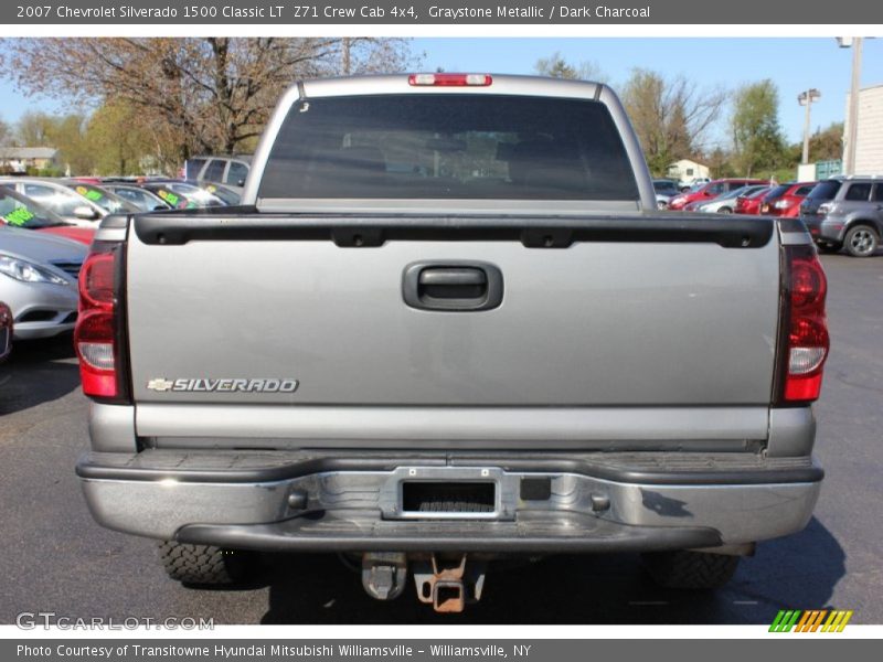 Graystone Metallic / Dark Charcoal 2007 Chevrolet Silverado 1500 Classic LT  Z71 Crew Cab 4x4
