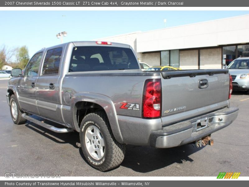 Graystone Metallic / Dark Charcoal 2007 Chevrolet Silverado 1500 Classic LT  Z71 Crew Cab 4x4