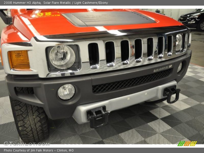 Solar Flare Metallic / Light Cashmere/Ebony 2008 Hummer H3 Alpha