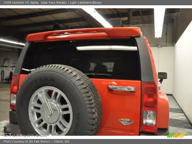 Solar Flare Metallic / Light Cashmere/Ebony 2008 Hummer H3 Alpha