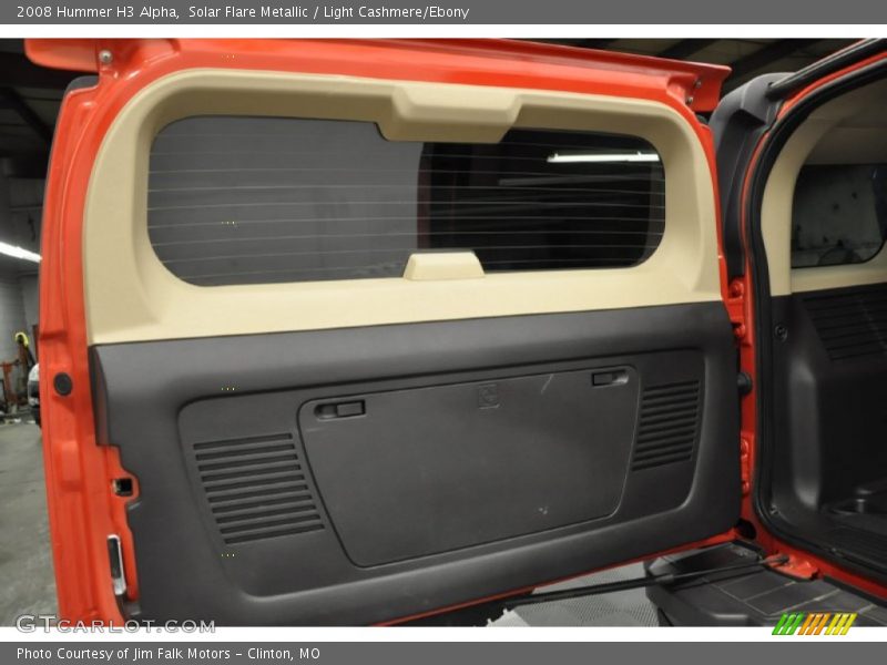 Solar Flare Metallic / Light Cashmere/Ebony 2008 Hummer H3 Alpha