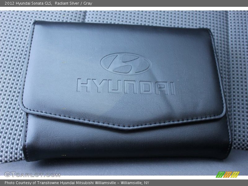 Radiant Silver / Gray 2012 Hyundai Sonata GLS