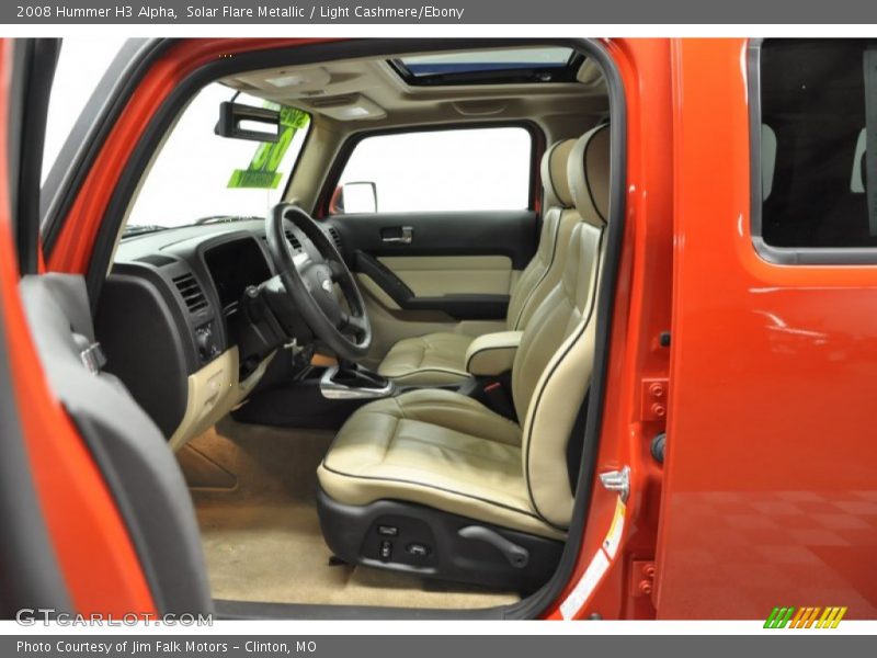  2008 H3 Alpha Light Cashmere/Ebony Interior