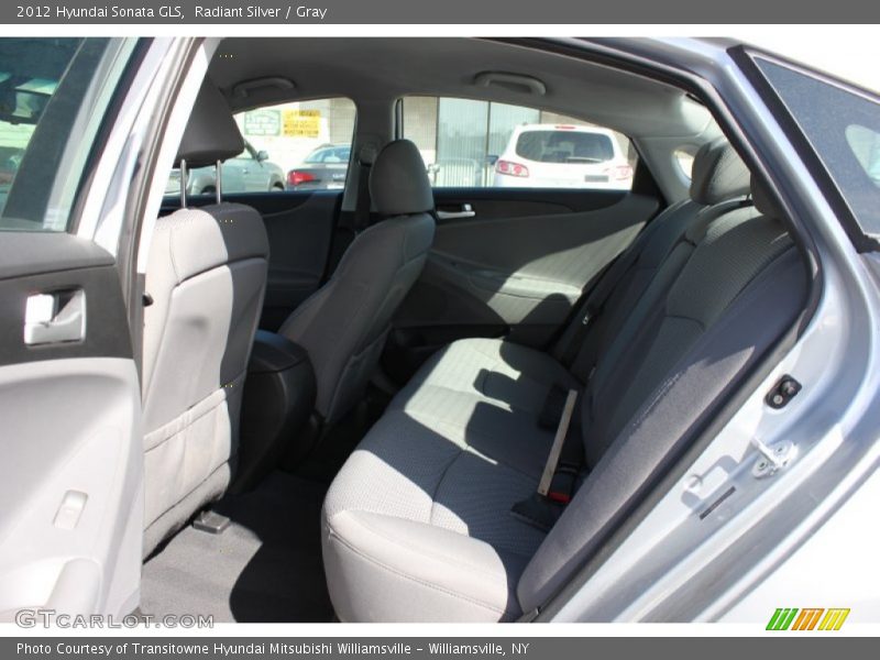 Radiant Silver / Gray 2012 Hyundai Sonata GLS