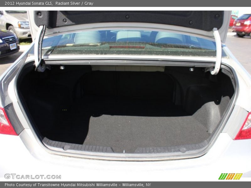 Radiant Silver / Gray 2012 Hyundai Sonata GLS