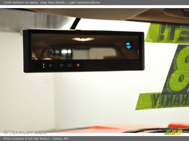 Solar Flare Metallic / Light Cashmere/Ebony 2008 Hummer H3 Alpha