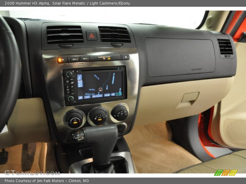 Solar Flare Metallic / Light Cashmere/Ebony 2008 Hummer H3 Alpha