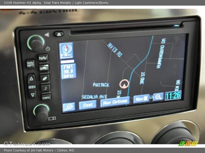 Navigation of 2008 H3 Alpha
