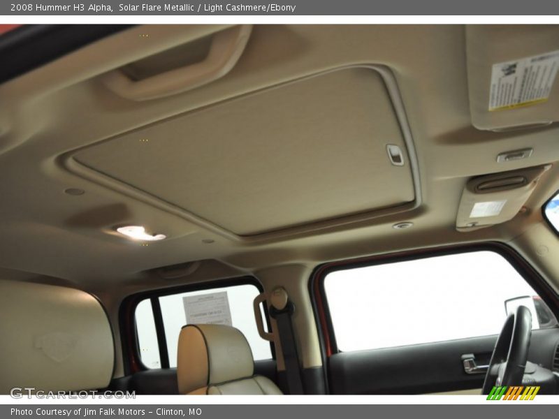 Solar Flare Metallic / Light Cashmere/Ebony 2008 Hummer H3 Alpha
