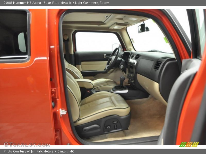 Solar Flare Metallic / Light Cashmere/Ebony 2008 Hummer H3 Alpha