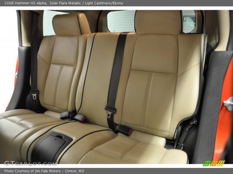 Rear Seat of 2008 H3 Alpha