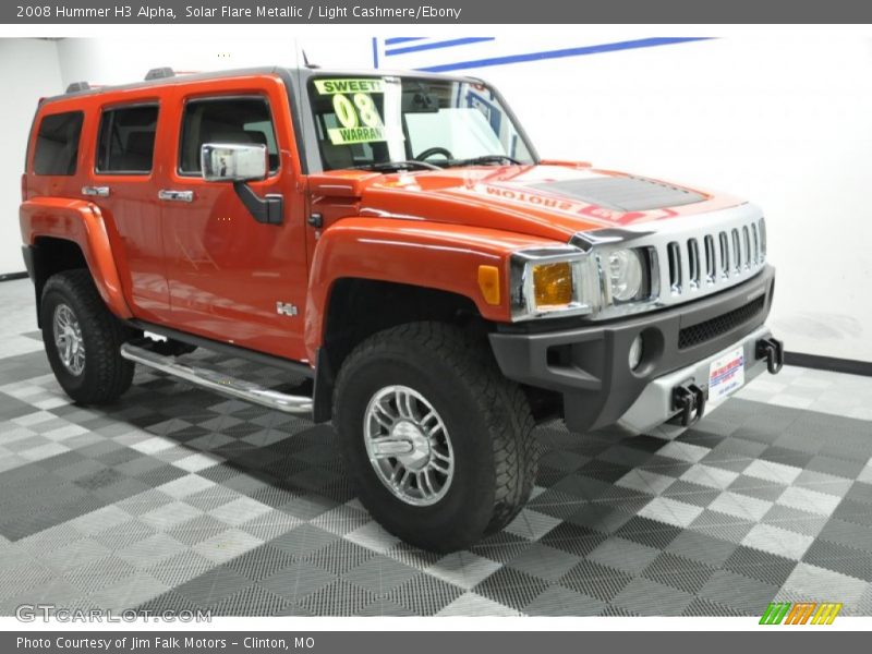  2008 H3 Alpha Solar Flare Metallic