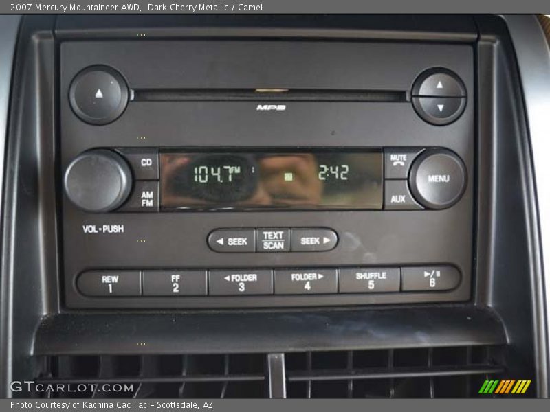Audio System of 2007 Mountaineer AWD