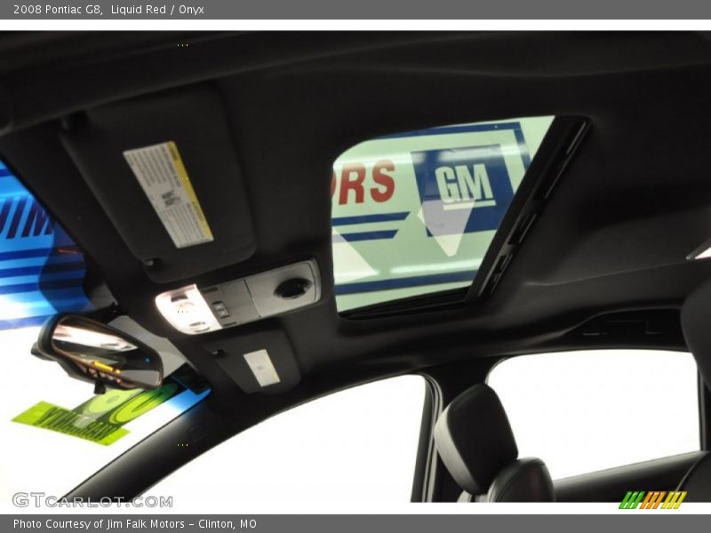 Liquid Red / Onyx 2008 Pontiac G8