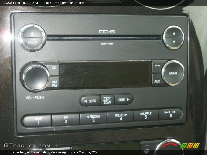 Audio System of 2008 Taurus X SEL