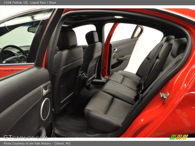 Liquid Red / Onyx 2008 Pontiac G8
