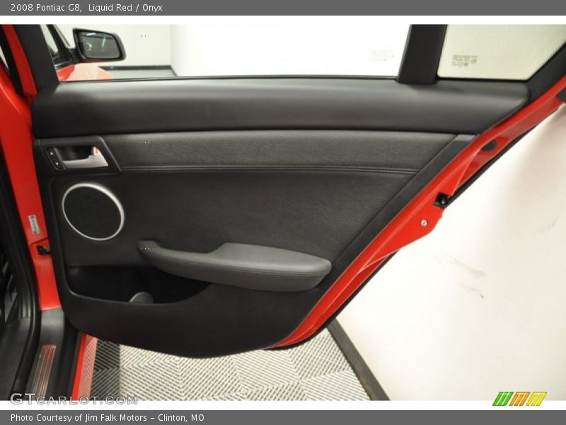 Liquid Red / Onyx 2008 Pontiac G8