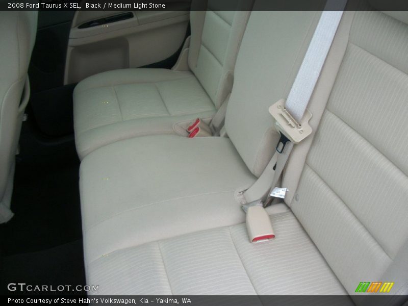 Black / Medium Light Stone 2008 Ford Taurus X SEL