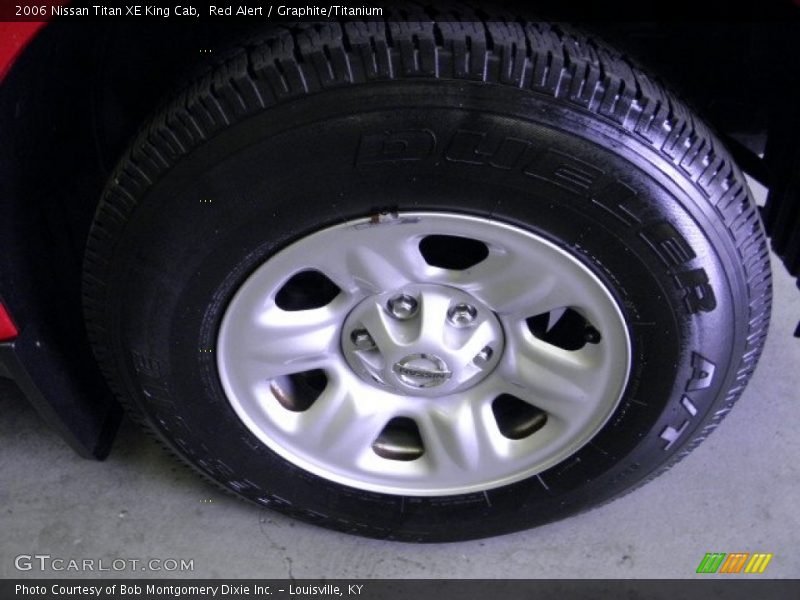 Red Alert / Graphite/Titanium 2006 Nissan Titan XE King Cab