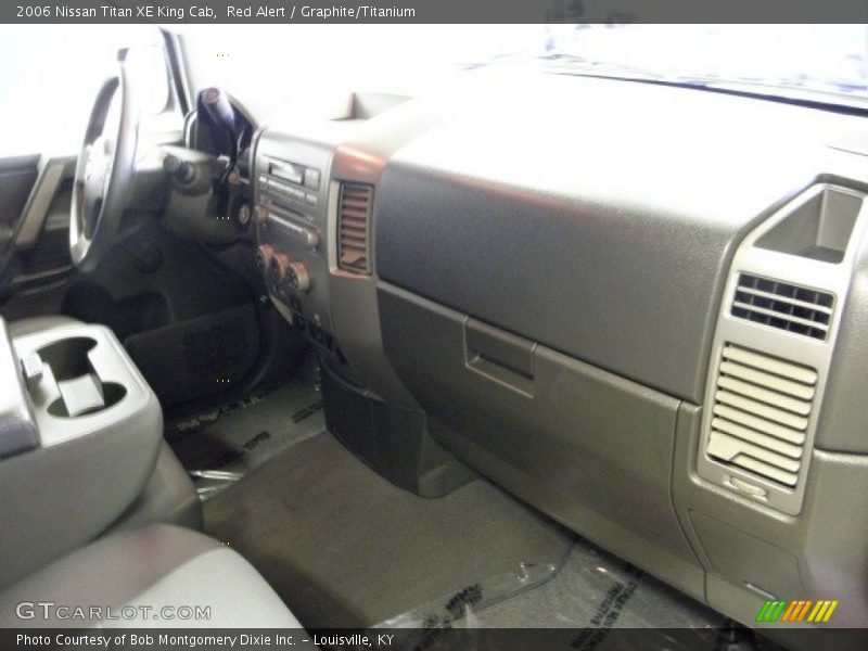 Red Alert / Graphite/Titanium 2006 Nissan Titan XE King Cab