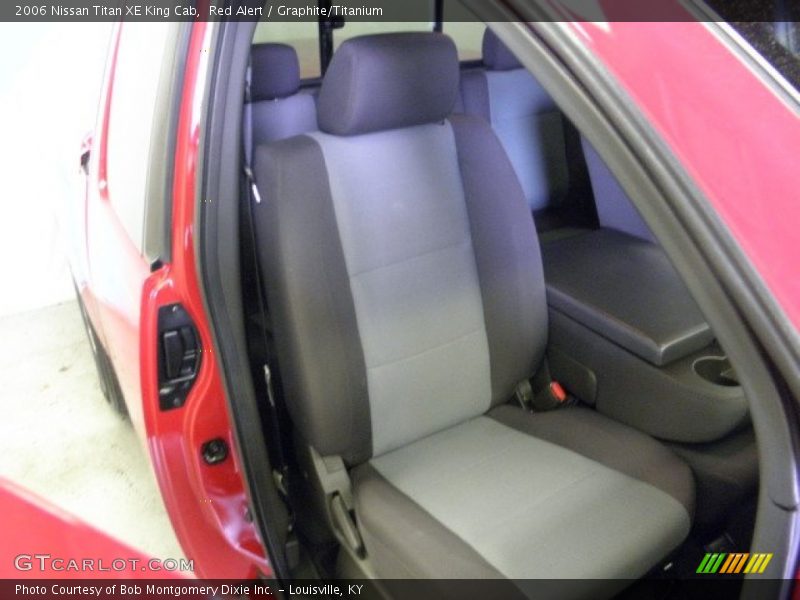 Red Alert / Graphite/Titanium 2006 Nissan Titan XE King Cab