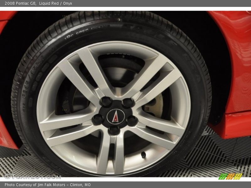 Liquid Red / Onyx 2008 Pontiac G8